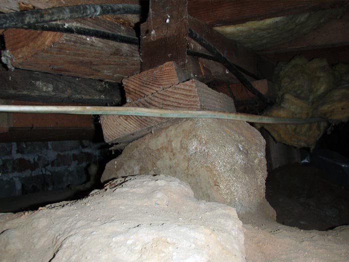 Repairing Wood Damage In A Crawl Space