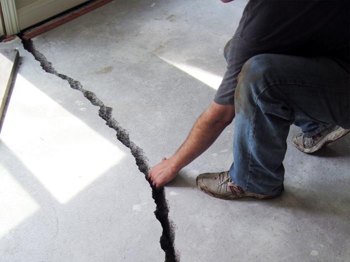 slab crack repair